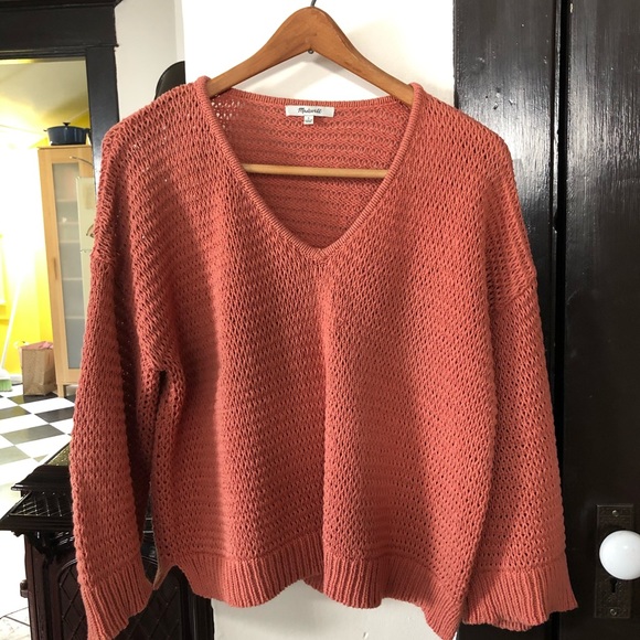 Madewell Sweaters - Rose Pink Madewell Slouchy Sweater - Small